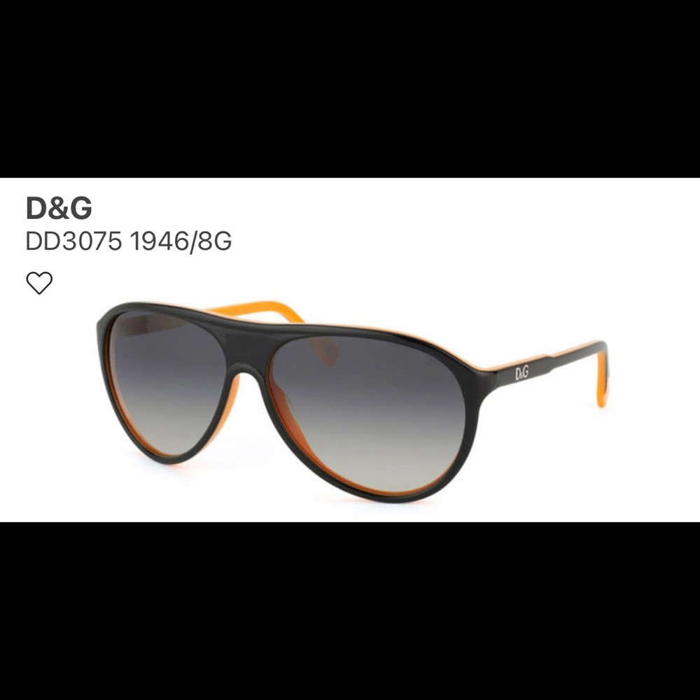 Dolce Gabbana Prescription D&G sunglasses black Frames Aviator frame Black 3075